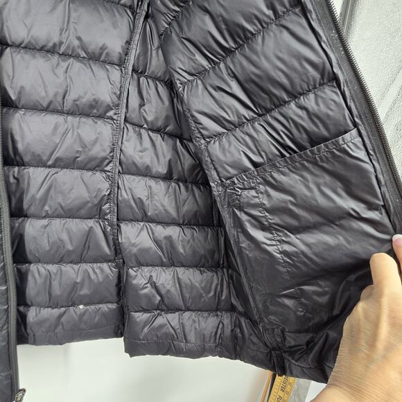 Eddie Bauer CirrusLite Down Puffer Jacket Women XL Black Warm Winter Ski Outdoor - Picture 14 of 14